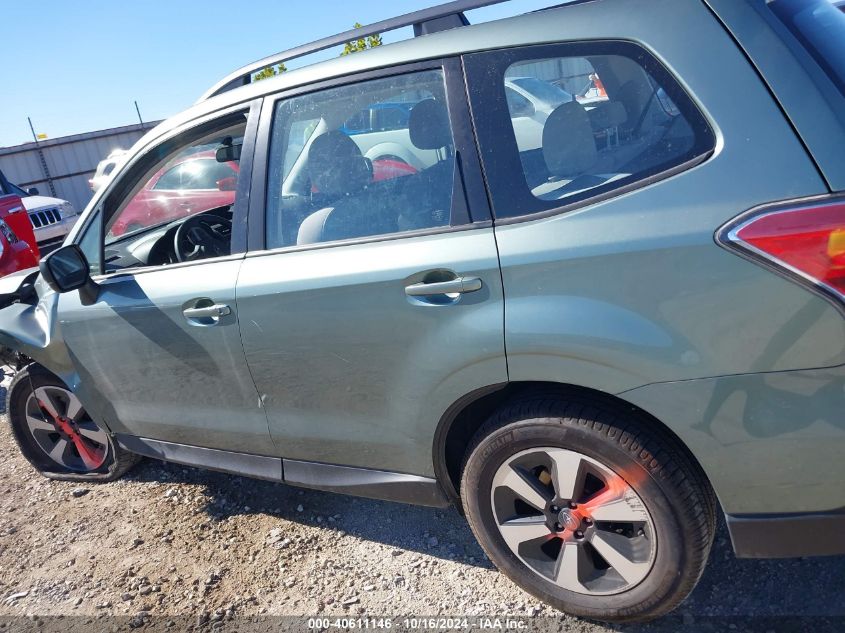 2018 Subaru Forester 2.5I VIN: JF2SJABC2JH538058 Lot: 40611146