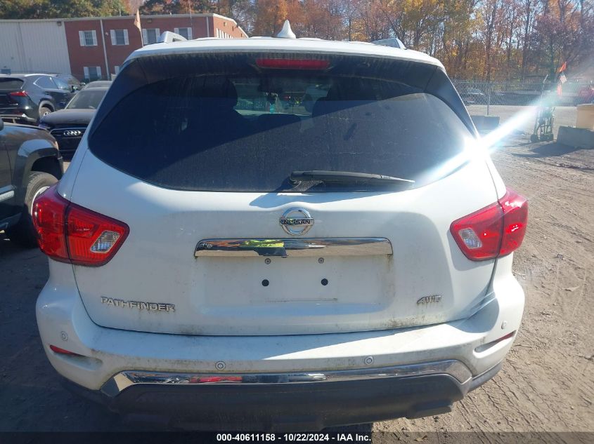 2019 Nissan Pathfinder S VIN: 5N1DR2MM2KC648940 Lot: 40611158