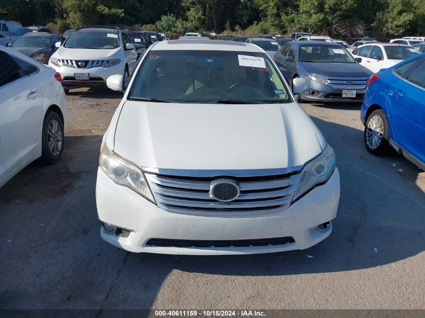 2011 Toyota Avalon Limited VIN: 4T1BK3DB5BU394456 Lot: 40611159