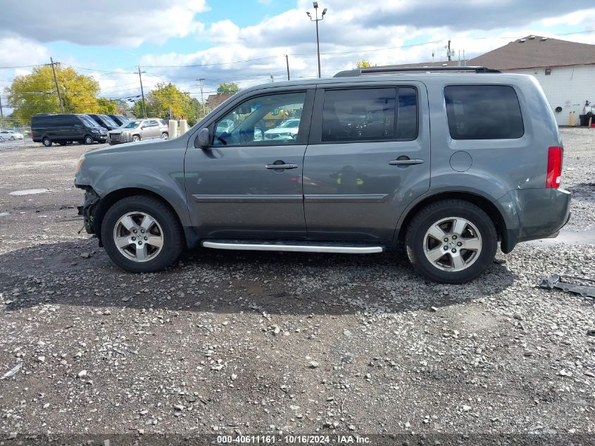 2011 Honda Pilot Ex-L VIN: 5FNYF4H51BB079899 Lot: 40611161