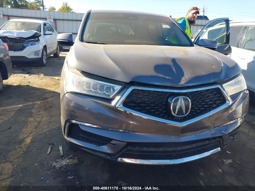 2017 Acura Mdx Technology Package VIN: 5FRYD3H57HB010514 Lot: 40611170