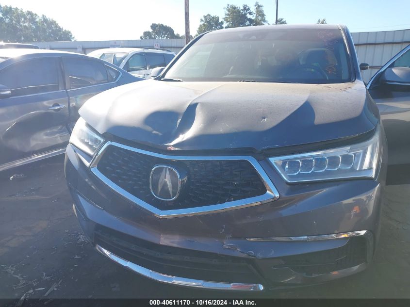 2017 Acura Mdx Technology Package VIN: 5FRYD3H57HB010514 Lot: 40611170