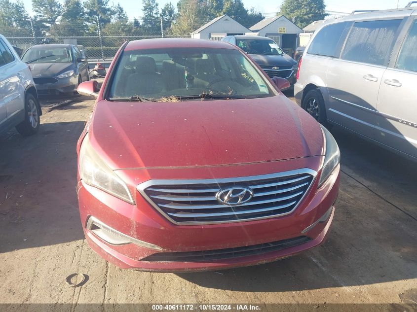 2015 Hyundai Sonata Se VIN: 5NPE24AF9FH207606 Lot: 40611172