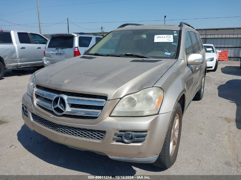 2007 Mercedes-Benz Gl 450 4Matic VIN: 4JGBF71E67A178814 Lot: 40611214