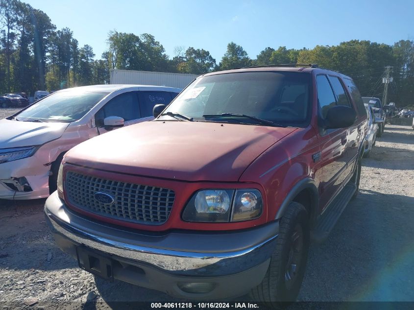 2002 Ford Expedition Eddie Bauer VIN: 1FMRU17L52LA56434 Lot: 40611218