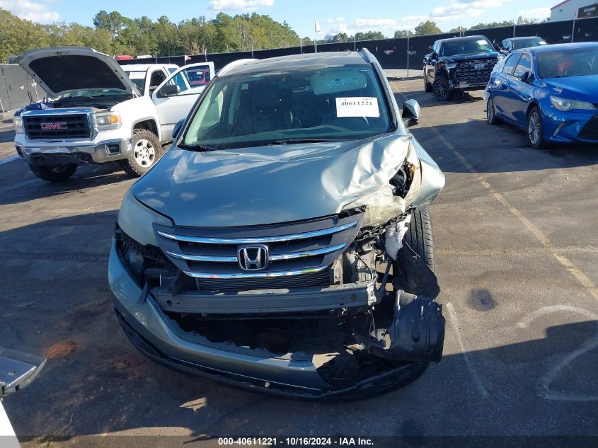 2012 Honda Cr-V Ex-L VIN: JHLRM3H72CC004006 Lot: 40611221