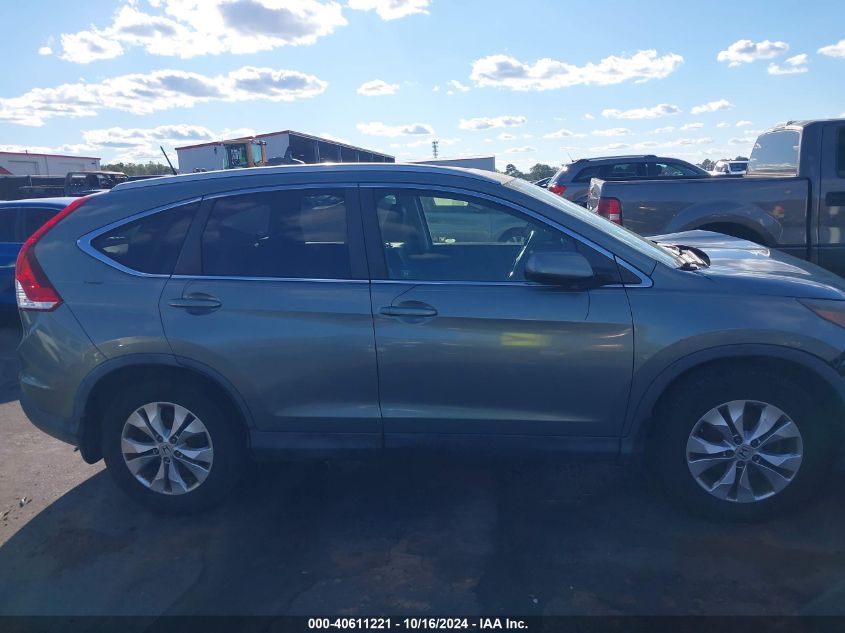 2012 Honda Cr-V Ex-L VIN: JHLRM3H72CC004006 Lot: 40611221