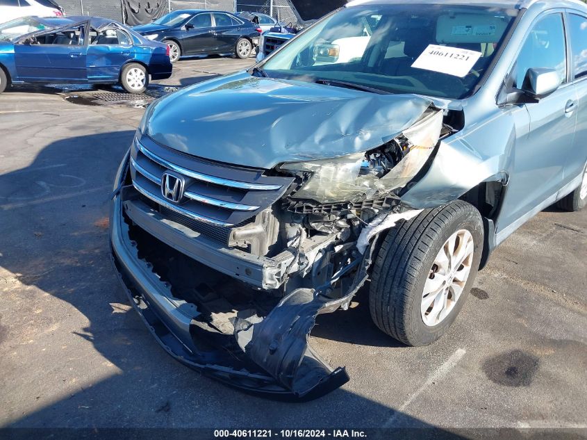 2012 Honda Cr-V Ex-L VIN: JHLRM3H72CC004006 Lot: 40611221