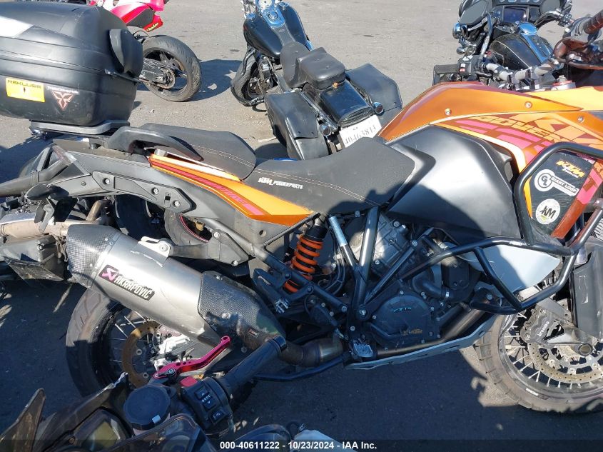 2014 Ktm 1190 Adventure VIN: VBKV19404EM910119 Lot: 40611222