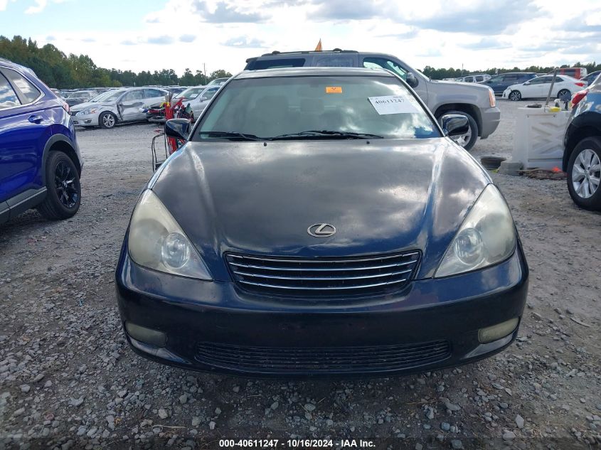 2003 Lexus Es 300 VIN: JTHBF30G530112057 Lot: 40611247