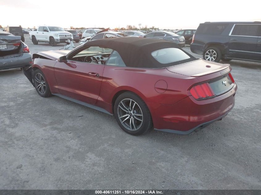 2016 FORD MUSTANG ECOBOOST PREMIUM - 1FATP8UH5G5212841