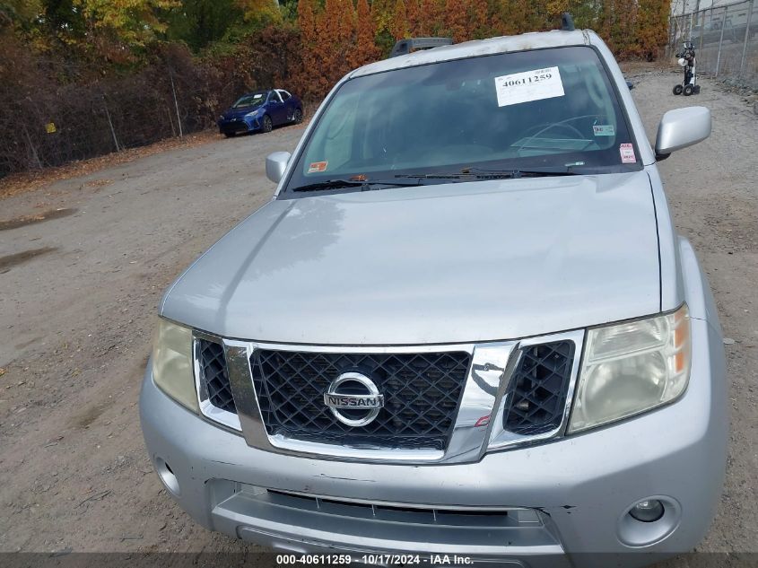 2011 Nissan Pathfinder Sv VIN: 5N1AR1NB0BC628325 Lot: 40611259