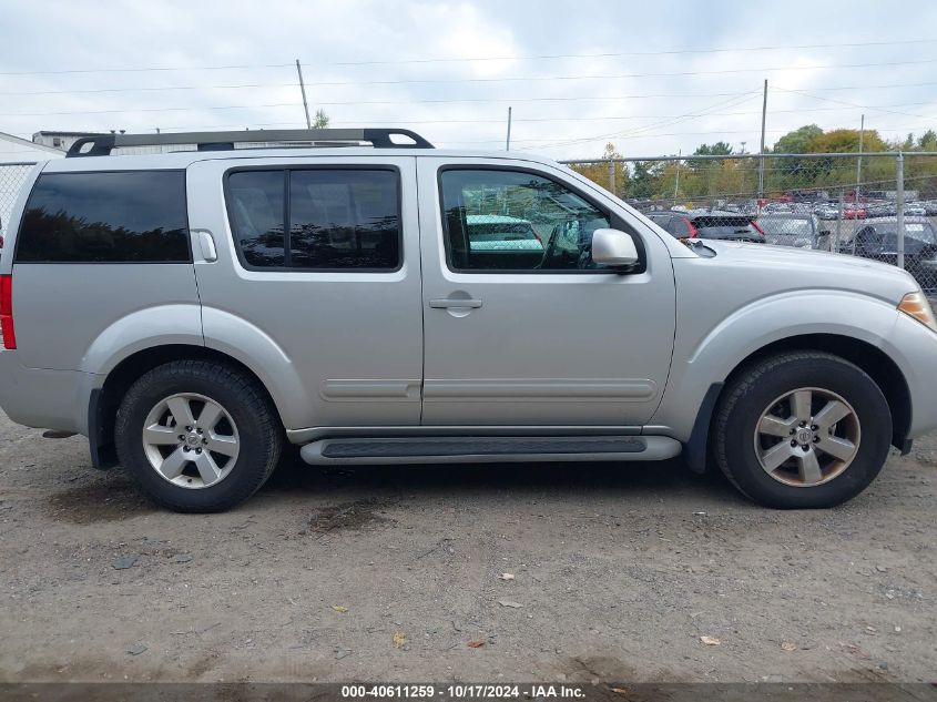 2011 Nissan Pathfinder Sv VIN: 5N1AR1NB0BC628325 Lot: 40611259