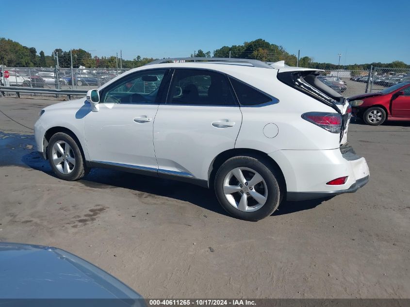 2014 Lexus Rx 350 VIN: 2T2BK1BAXEC247338 Lot: 40611265