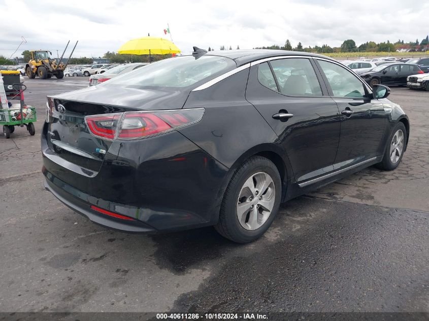 2014 Kia Optima Hybrid Lx VIN: KNAGM4AD7E5064460 Lot: 40611286