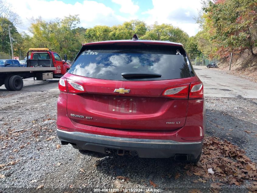 2018 Chevrolet Equinox Lt VIN: 2GNAXTEX8J6158352 Lot: 40611298