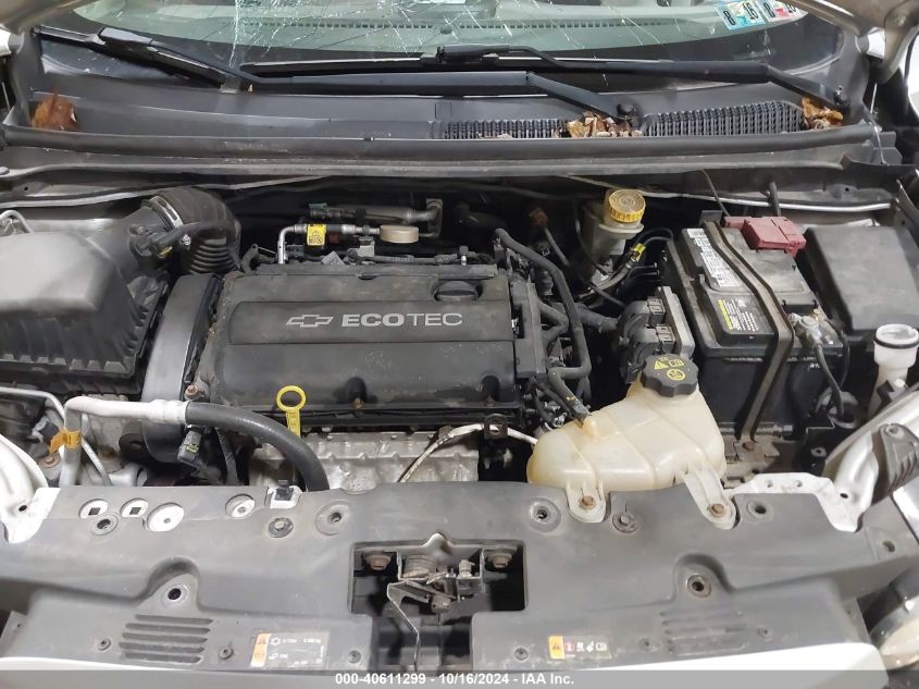 2012 Chevrolet Sonic 2Ls VIN: 1G1JA5SH3C4149400 Lot: 40611299