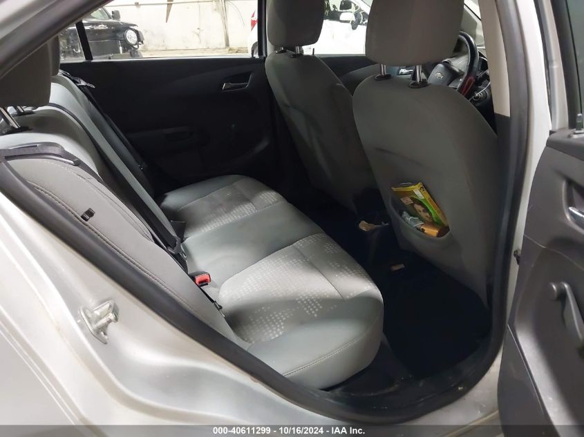 2012 Chevrolet Sonic 2Ls VIN: 1G1JA5SH3C4149400 Lot: 40611299