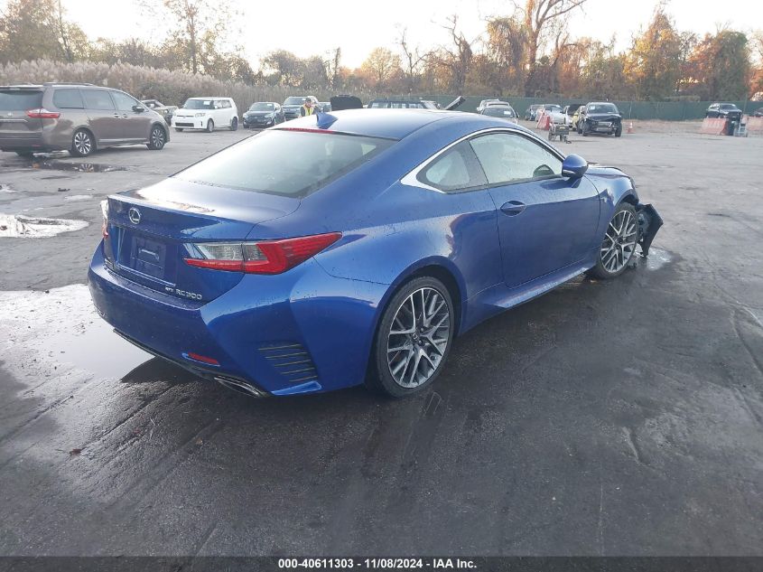 VIN JTHSM5BC3G5000118 2016 Lexus RC, 300 no.4