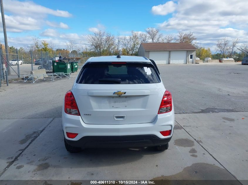 2020 Chevrolet Trax Fwd Ls VIN: KL7CJKSB6LB091656 Lot: 40611310