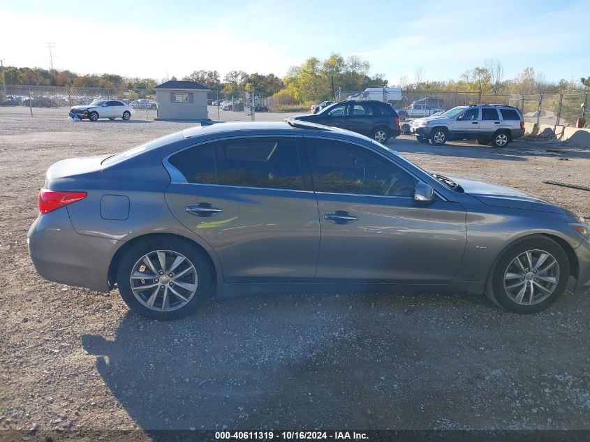 2017 Infiniti Q50 3.0T Premium VIN: JN1EV7AP0HM740683 Lot: 40611319