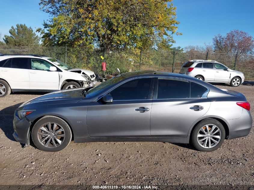 2017 Infiniti Q50 3.0T Premium VIN: JN1EV7AP0HM740683 Lot: 40611319