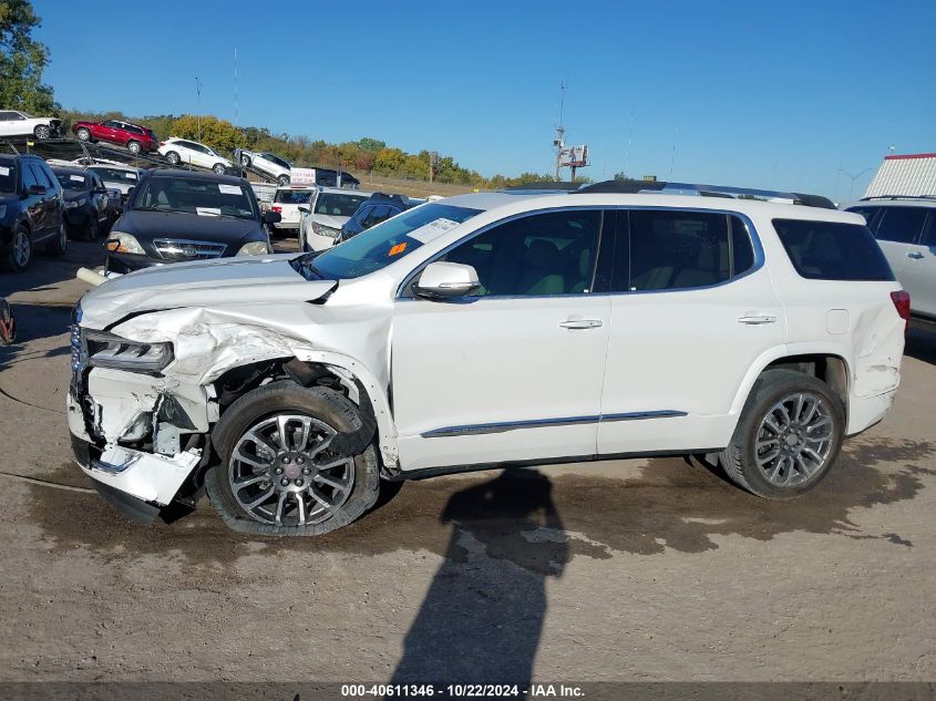 2021 GMC Acadia Fwd Denali VIN: 1GKKNPLS7MZ112591 Lot: 40611346