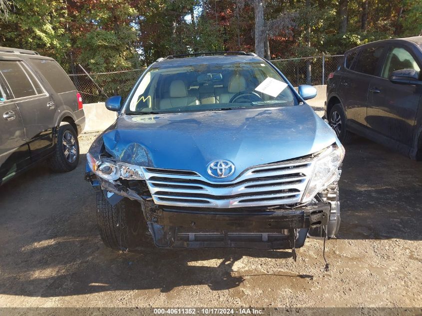 2011 Toyota Venza VIN: 4T3ZK3BBXBU037119 Lot: 40611352