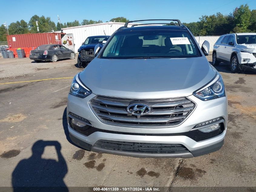 2018 Hyundai Santa Fe Sport 2.4L VIN: 5XYZU3LB8JG518878 Lot: 40611359