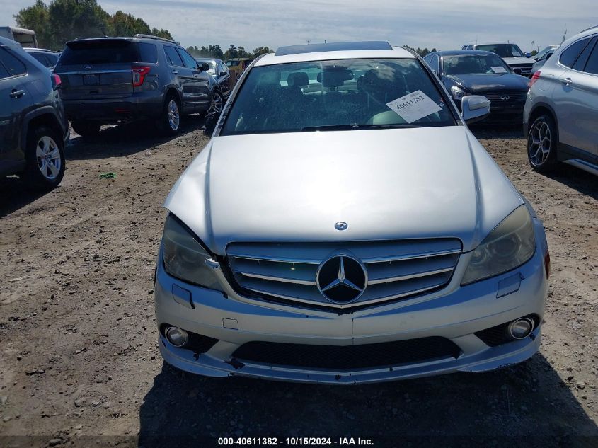 2009 Mercedes-Benz C 300 Luxury 4Matic/Sport 4Matic VIN: WDDGF81X19R079460 Lot: 40611382