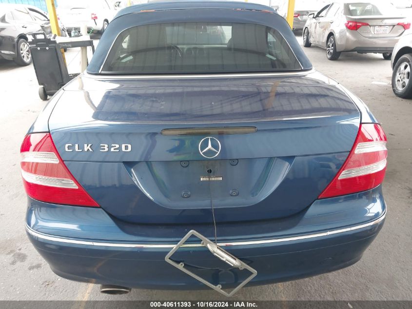 2004 Mercedes-Benz Clk 320 VIN: WDBTK65G84T028096 Lot: 40611393