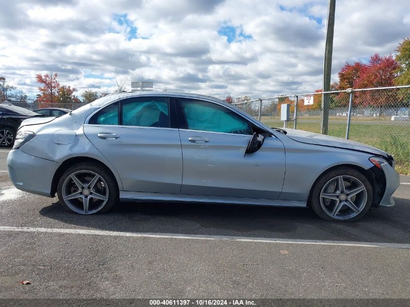 2015 Mercedes-Benz C 300 4Matic/Luxury 4Matic/Sport 4Matic VIN: 55SWF4KB2FU007832 Lot: 40611397