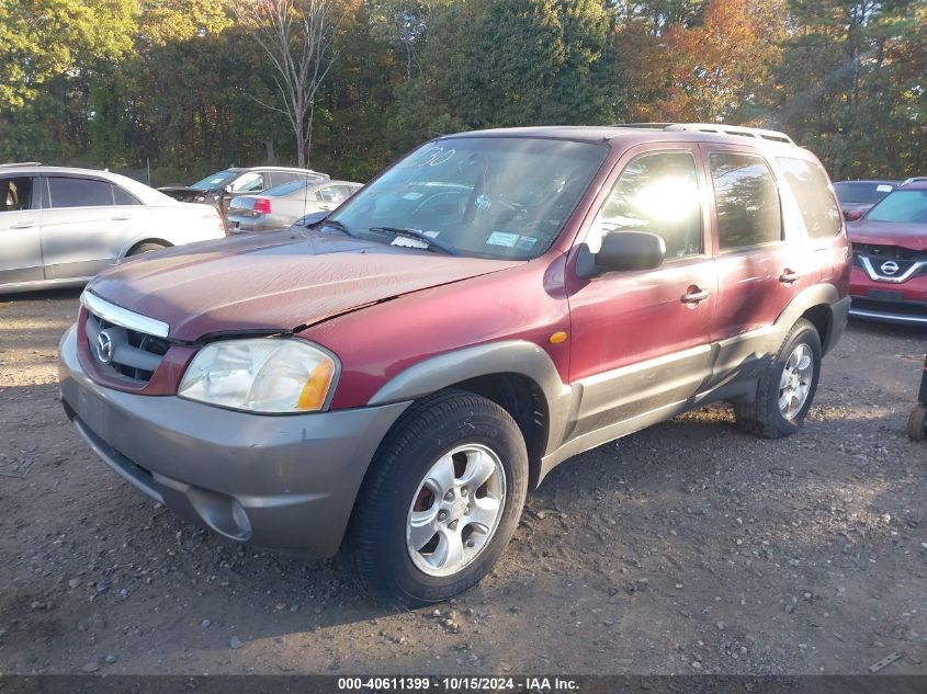 2003 Mazda Tribute Es V6 VIN: 4F2CZ96183KM35719 Lot: 40611399