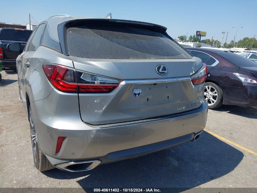 2017 Lexus Rx 350 VIN: 2T2ZZMCA9HC070974 Lot: 40611402