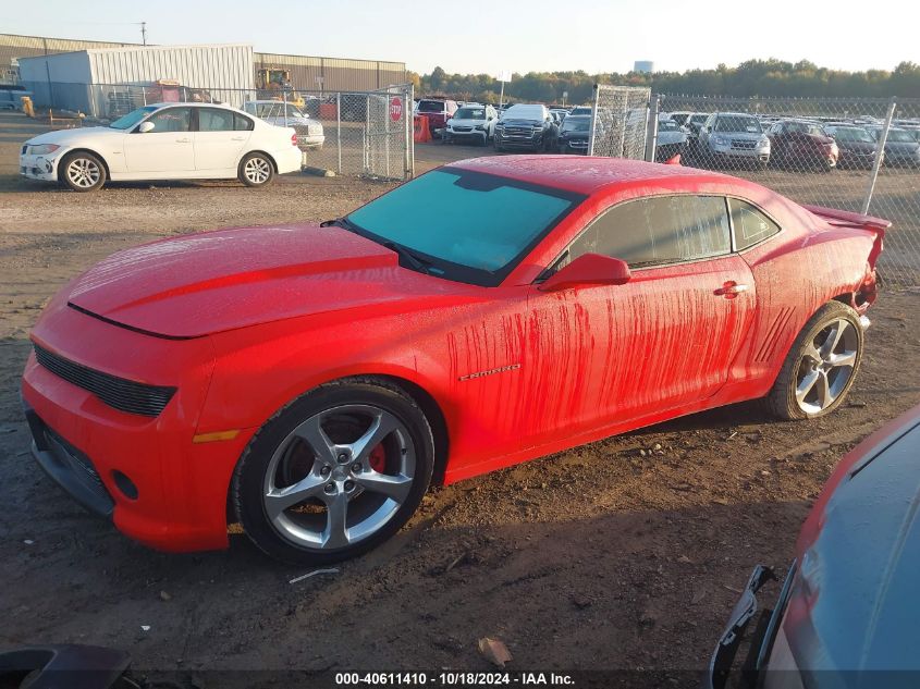 2014 Chevrolet Camaro 1Lt VIN: 2G1FF1E31E9252394 Lot: 40611410