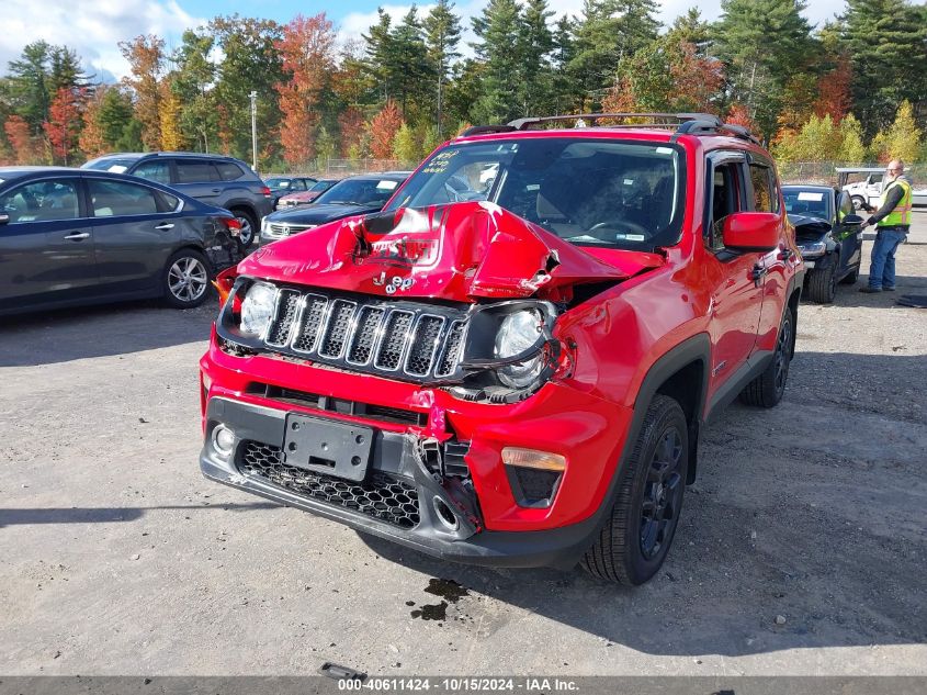 2021 Jeep Renegade Latitude 4X4 VIN: ZACNJDBB8MPM76728 Lot: 40611424