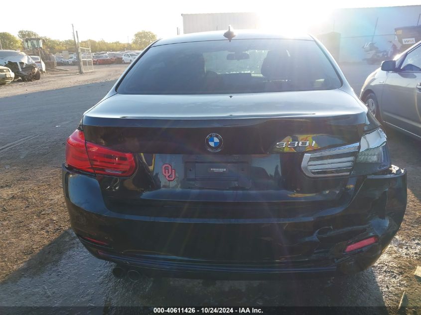 2018 BMW 330I VIN: WBA8B9C55JEE80808 Lot: 40611426