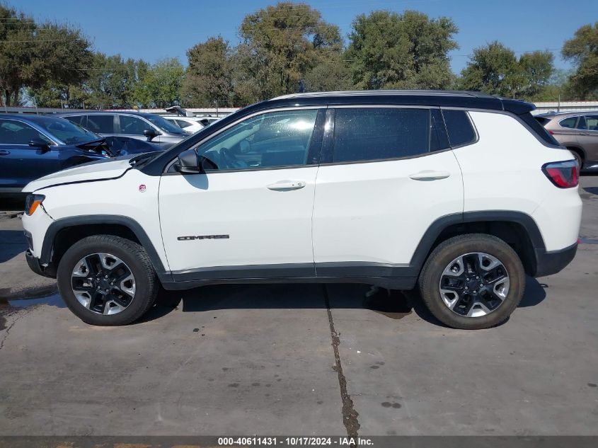 2018 Jeep Compass Trailhawk 4X4 VIN: 3C4NJDDB5JT135775 Lot: 40611431