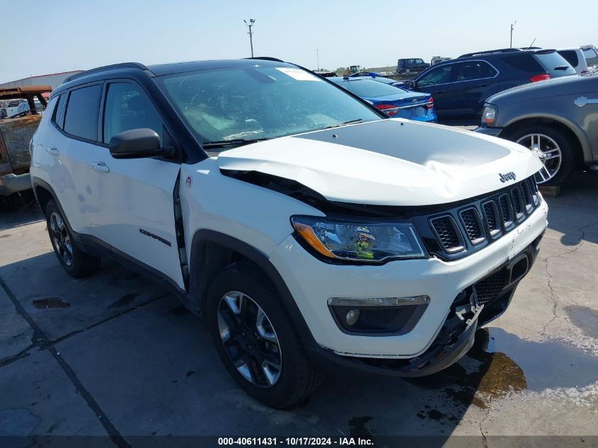 2018 Jeep Compass Trailhawk 4X4 VIN: 3C4NJDDB5JT135775 Lot: 40611431