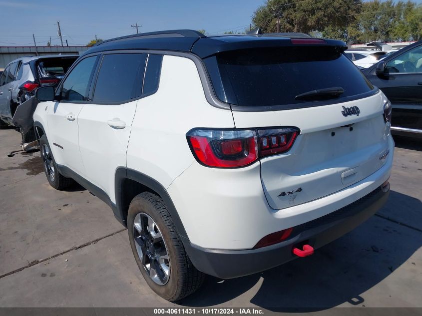 2018 Jeep Compass Trailhawk 4X4 VIN: 3C4NJDDB5JT135775 Lot: 40611431