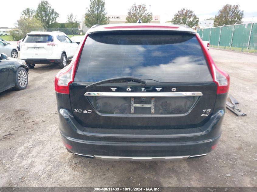 2016 Volvo Xc60 T5 VIN: YV4612RJ2G2852098 Lot: 40611439