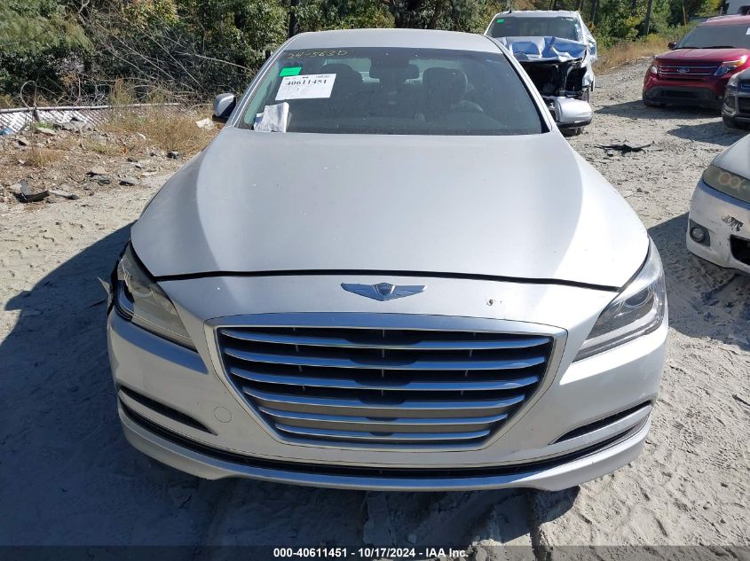 2015 Hyundai Genesis 3.8 VIN: KMHGN4JE1FU089947 Lot: 40611451