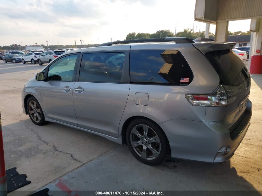 2018 Toyota Sienna Se/Se Premium VIN: 5TDXZ3DC5JS954476 Lot: 40611470