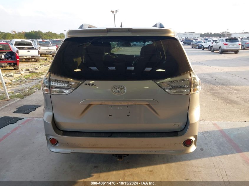 2018 Toyota Sienna Se/Se Premium VIN: 5TDXZ3DC5JS954476 Lot: 40611470