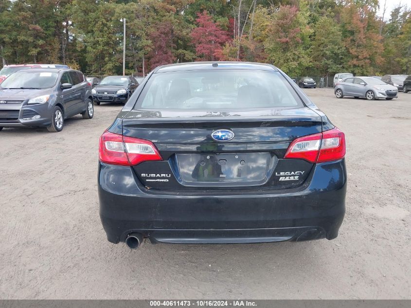 2015 Subaru Legacy 2.5I Limited VIN: 4S3BNAL6XF3072167 Lot: 40611473