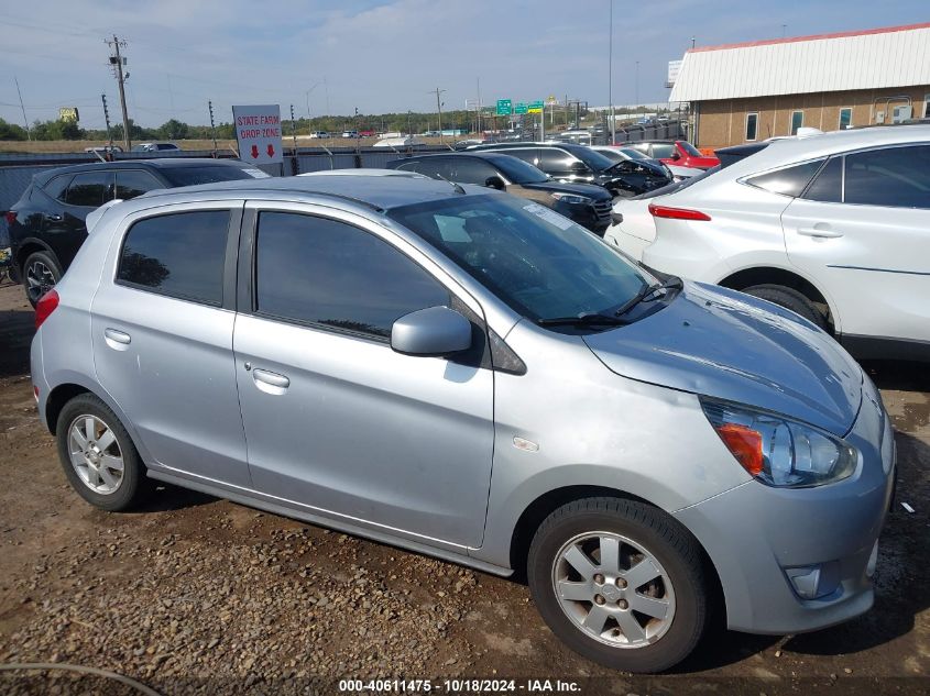 2014 Mitsubishi Mirage Es VIN: ML32A4HJ2EH025682 Lot: 40611475