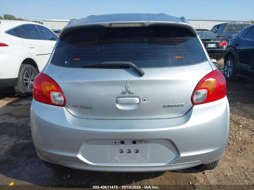 2014 Mitsubishi Mirage Es VIN: ML32A4HJ2EH025682 Lot: 40611475