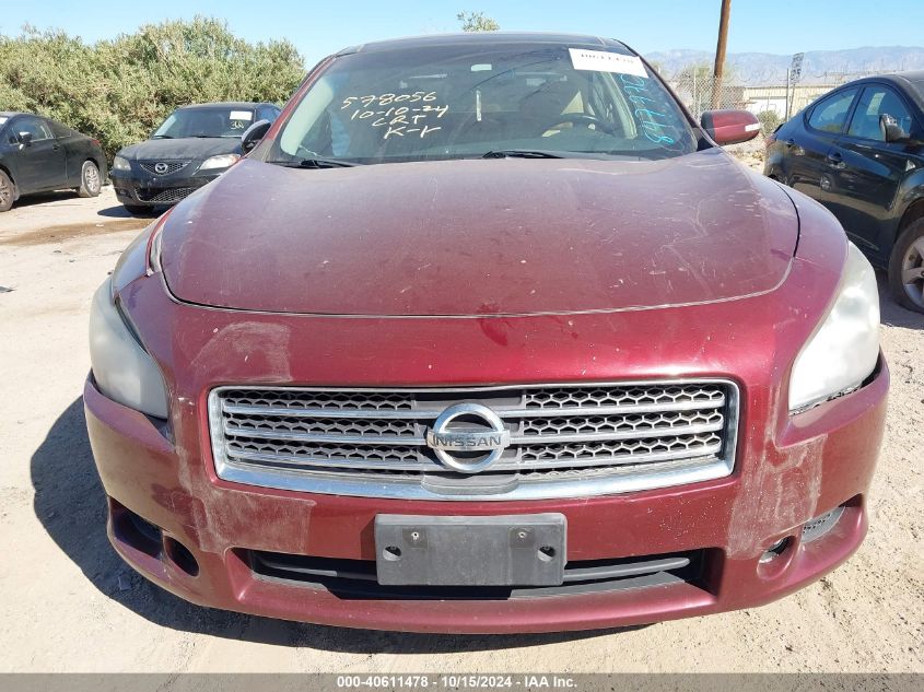 2010 Nissan Maxima 3.5 Sv VIN: 1N4AA5AP8AC847770 Lot: 40611478