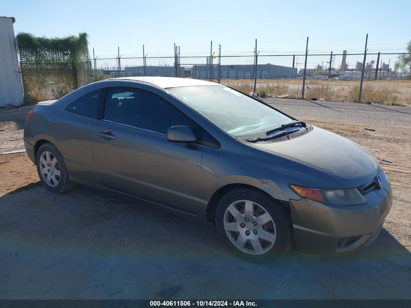 2007 Honda Civic Lx VIN: 2HGFG126X7H513051 Lot: 40611506