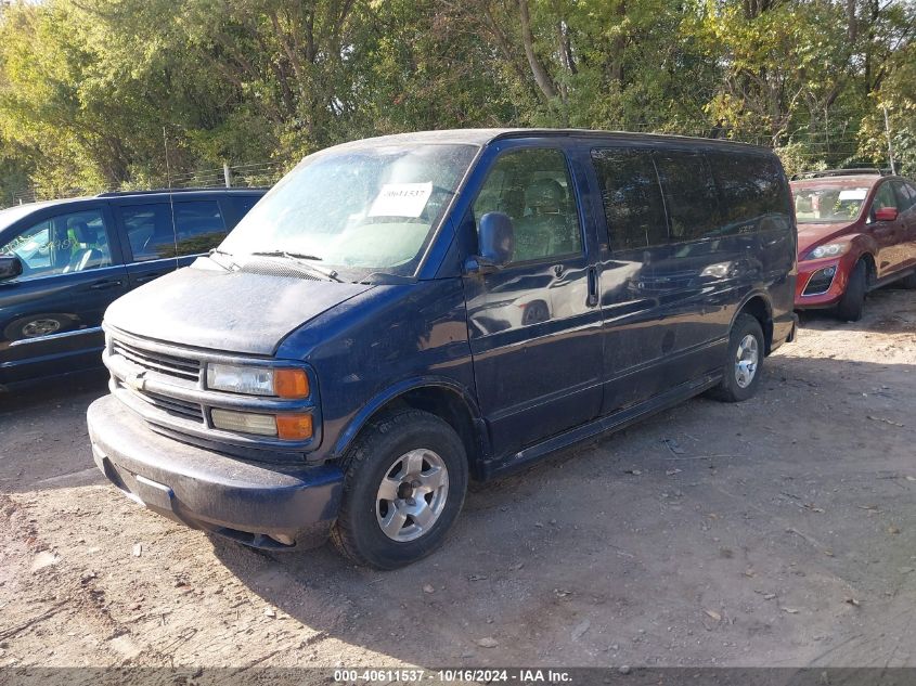 2001 Chevrolet Express Lt VIN: 1GNFG65R511210631 Lot: 40611537